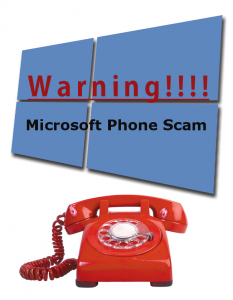 beware of Microsoft phone scam